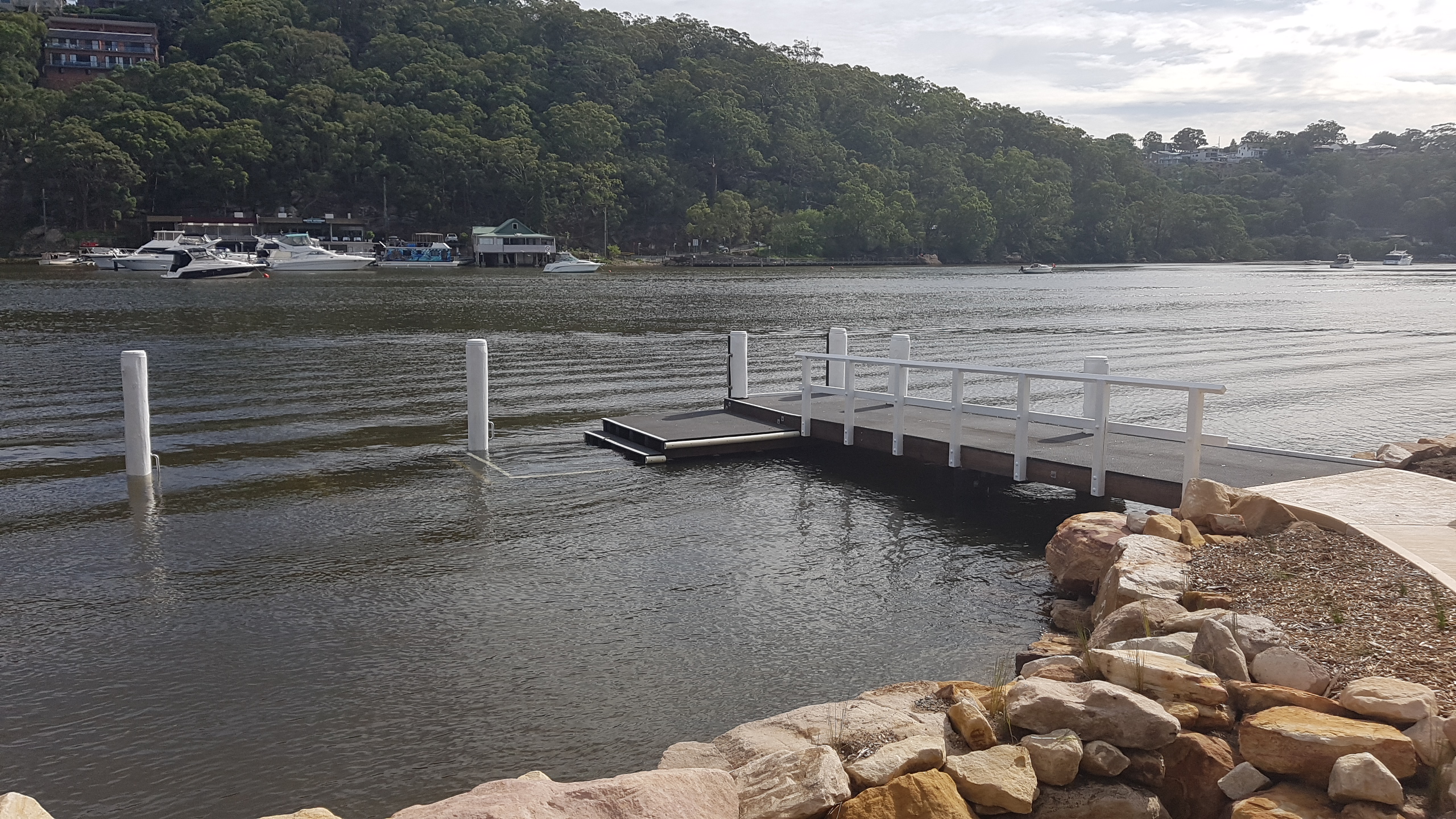 Pontoon on Georges River