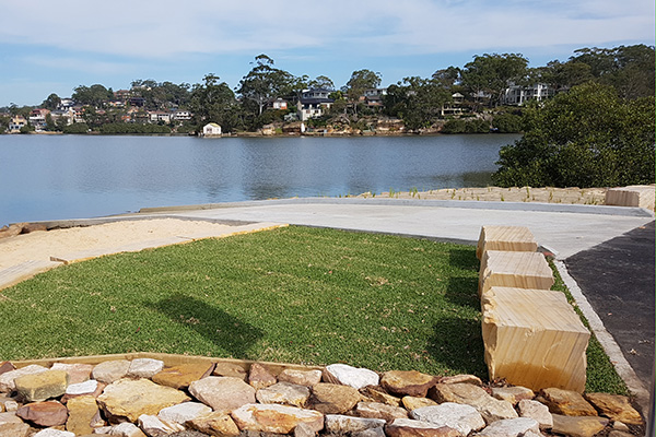 Boat ramp and foreshore