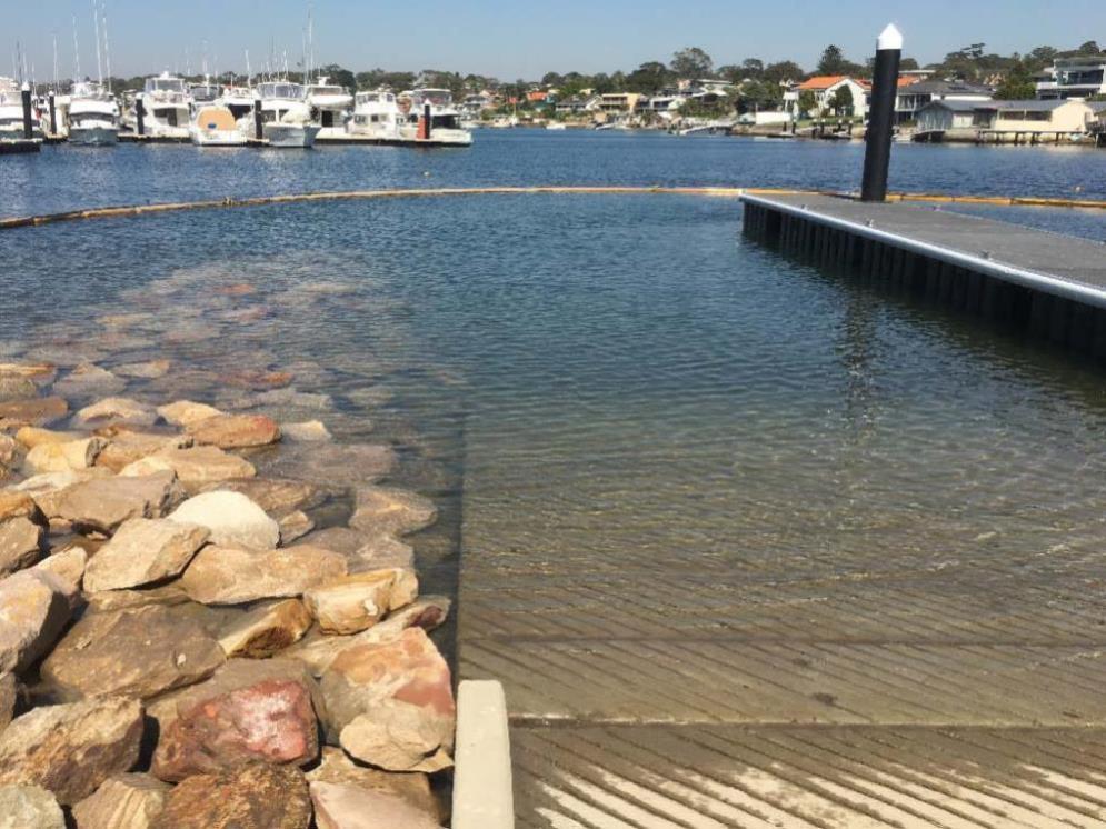 Boat ramp and Gunnamatta Bay