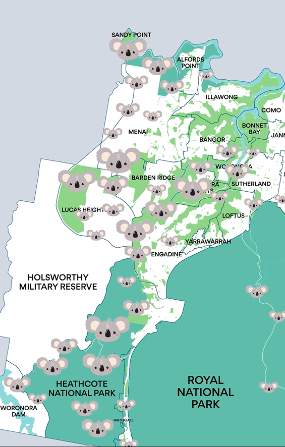 Koala map
