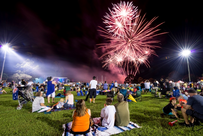 Australia Day fireworks