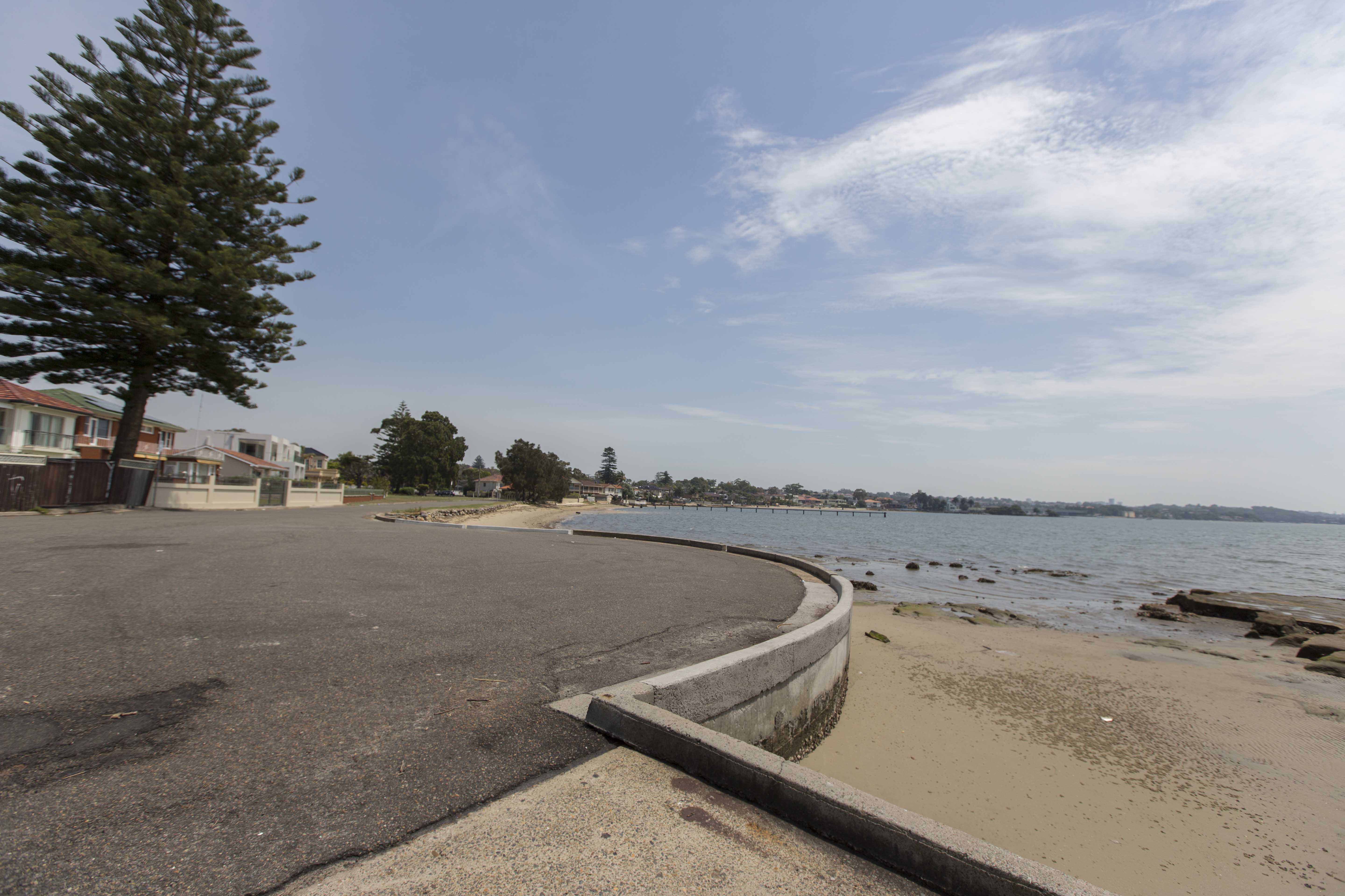 Boat ramp car park