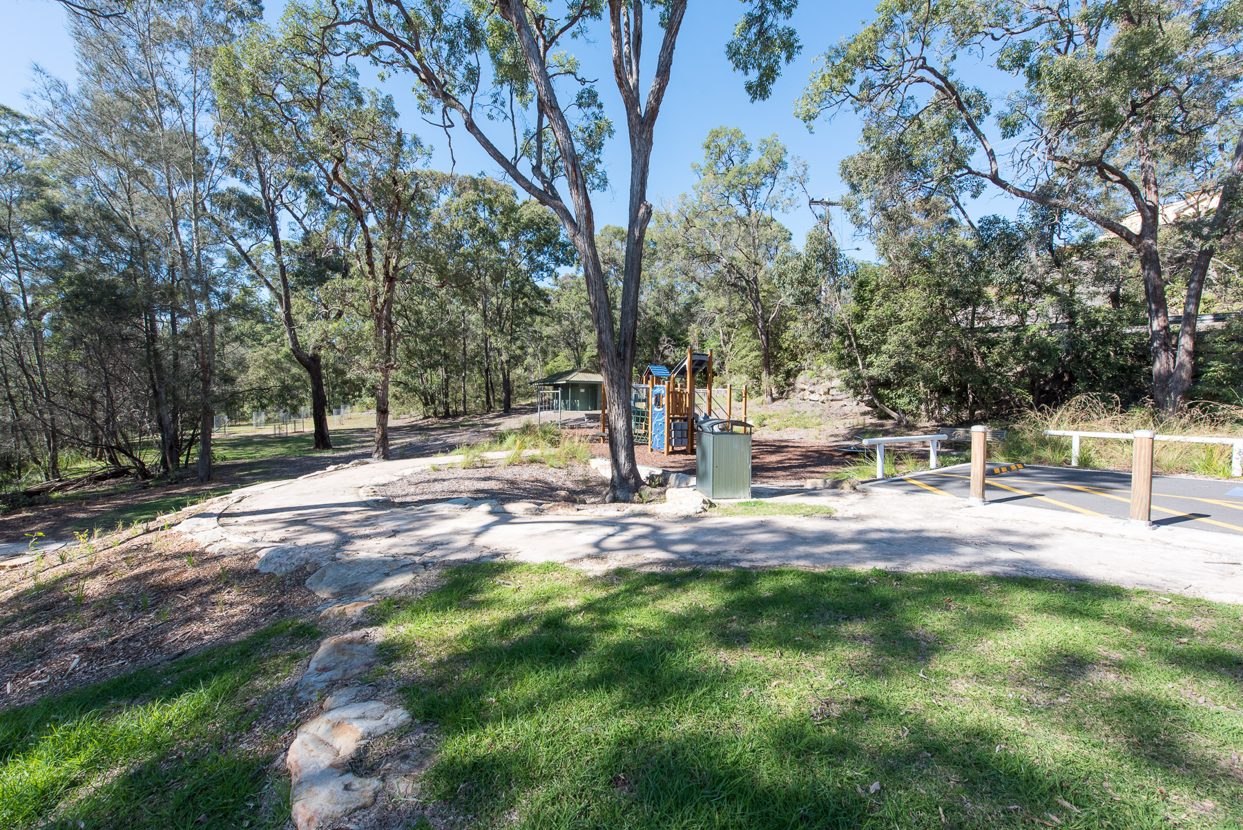 Bushland reserve with picnic facilities