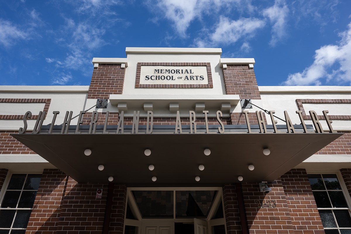 Sutherland Arts Theatre canopy