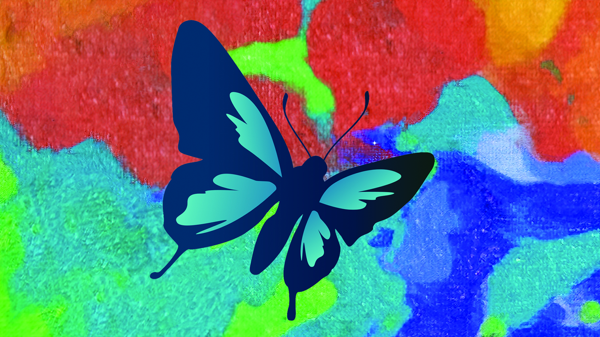 Graphical Image of a large butterfly