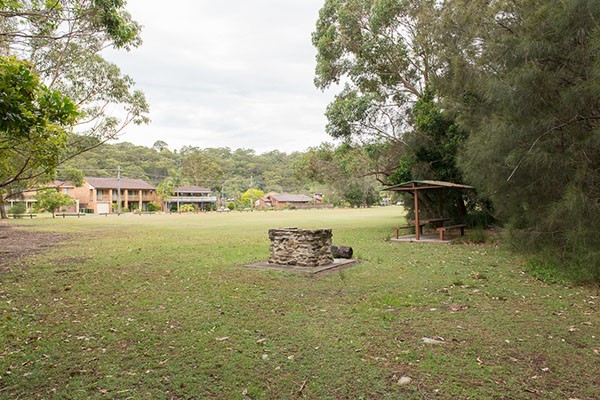 Reserve with BBQ and picnic shelter