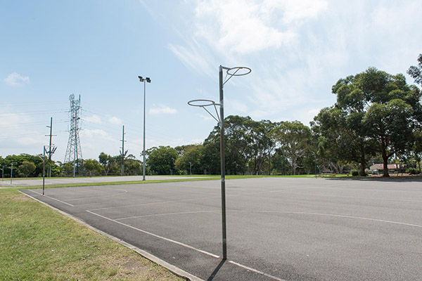 All weather netball courts