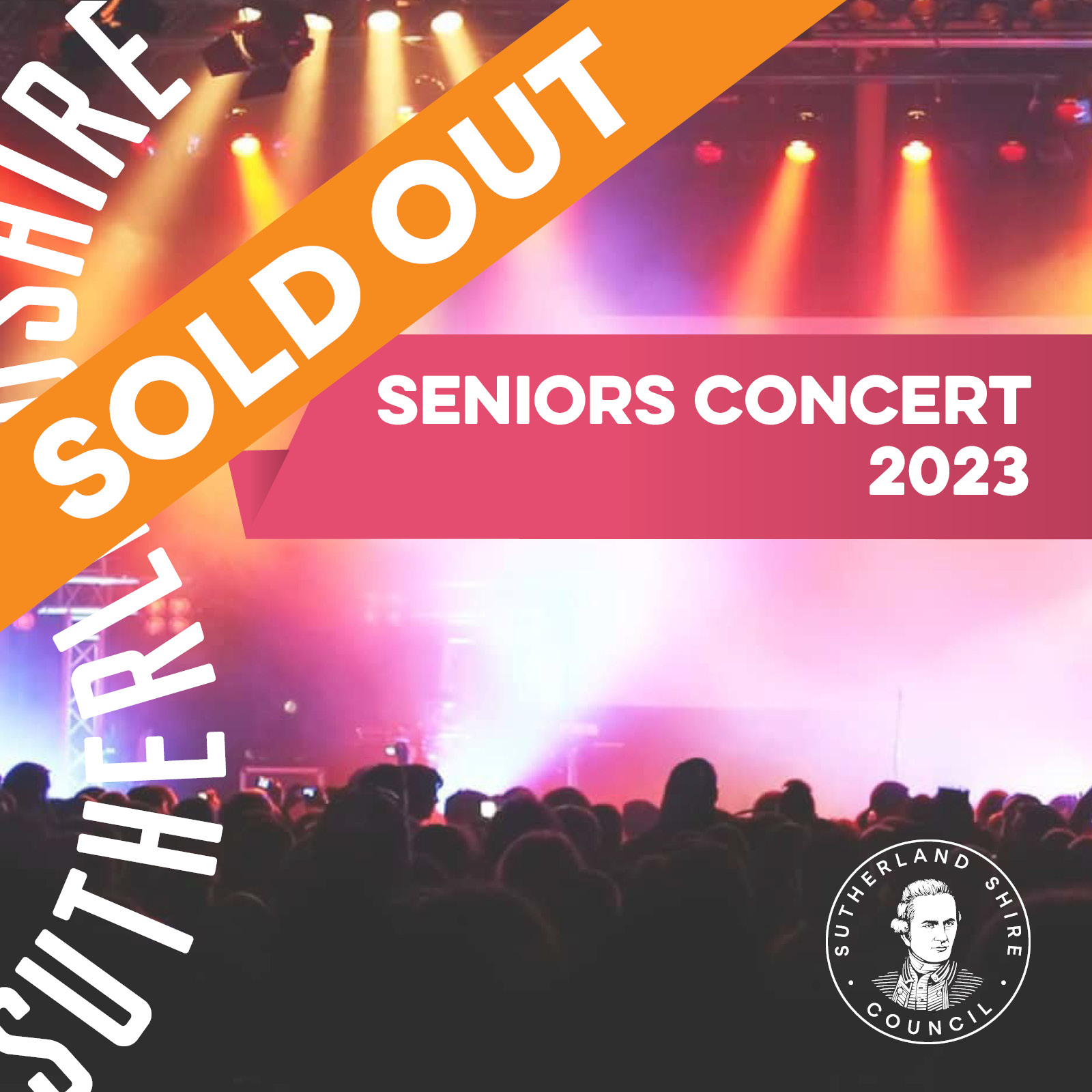 Seniors Concert 2023 Sold Out