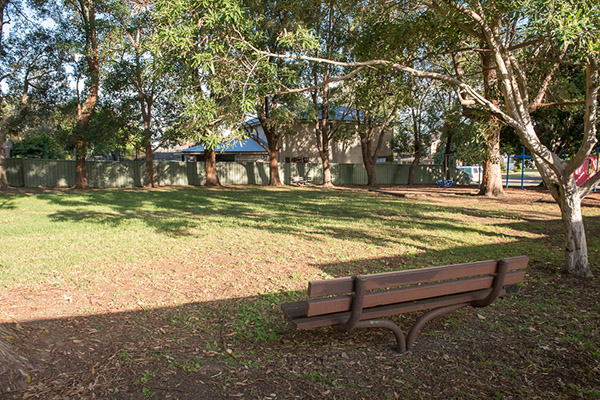 Local park with seating