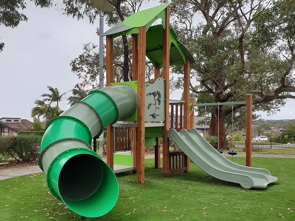 Tower and slide