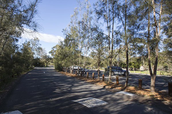 Boat ramp and car park