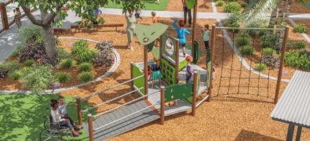 Artist Impression - Ferntree Reserve - Playground Renewal