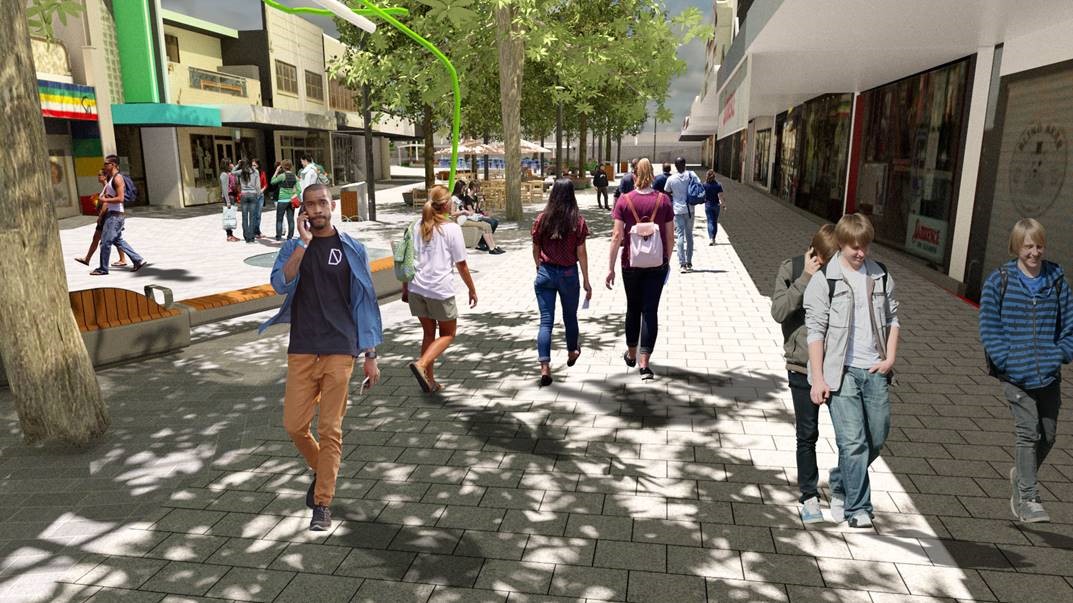 Artist Impression of new Town Centre