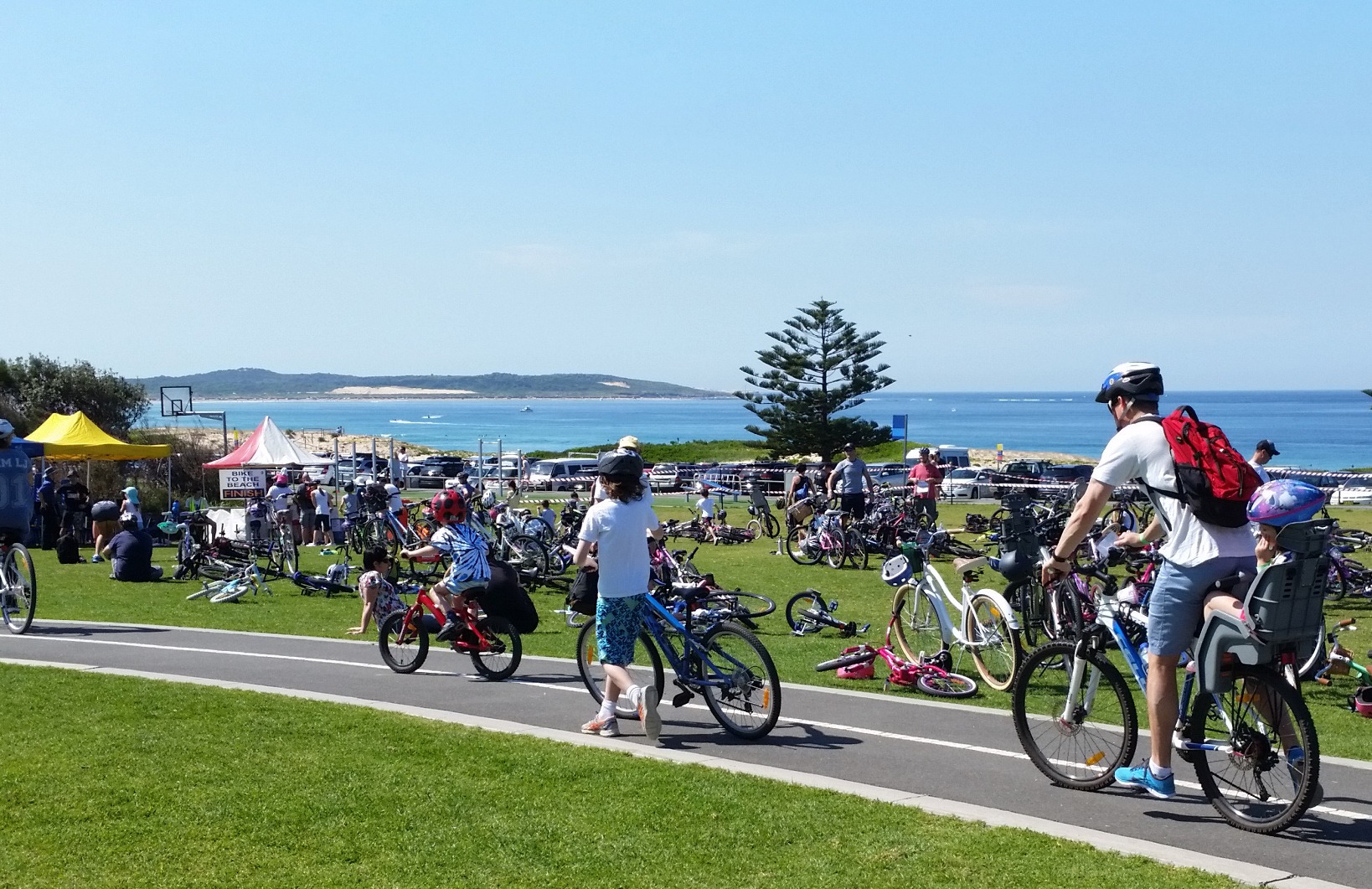 Bike to the Beach at Don Lucas Reserve
