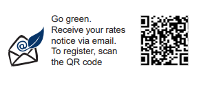 PML QR code for new Rate notices