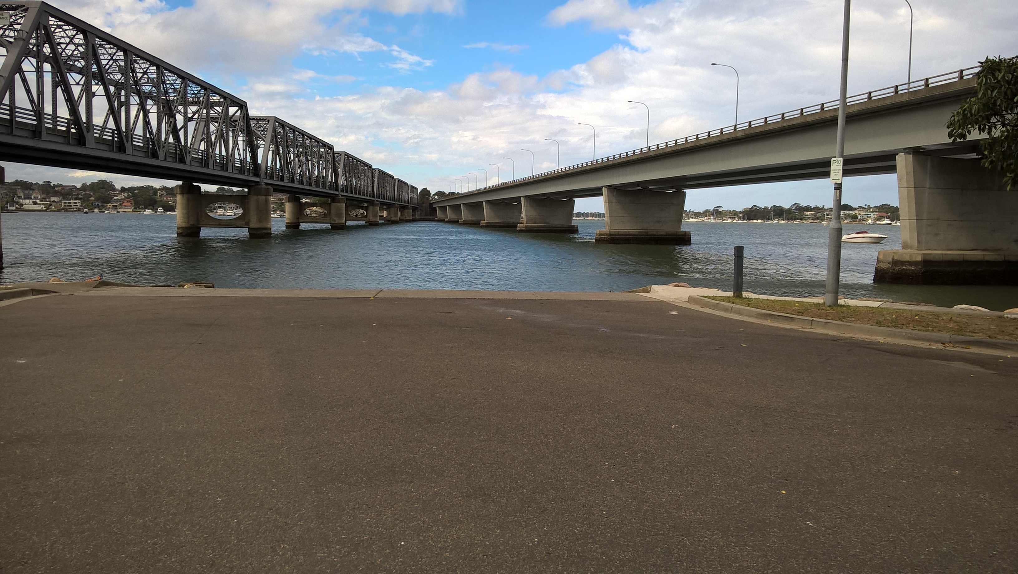 Boat ramp on Georges River