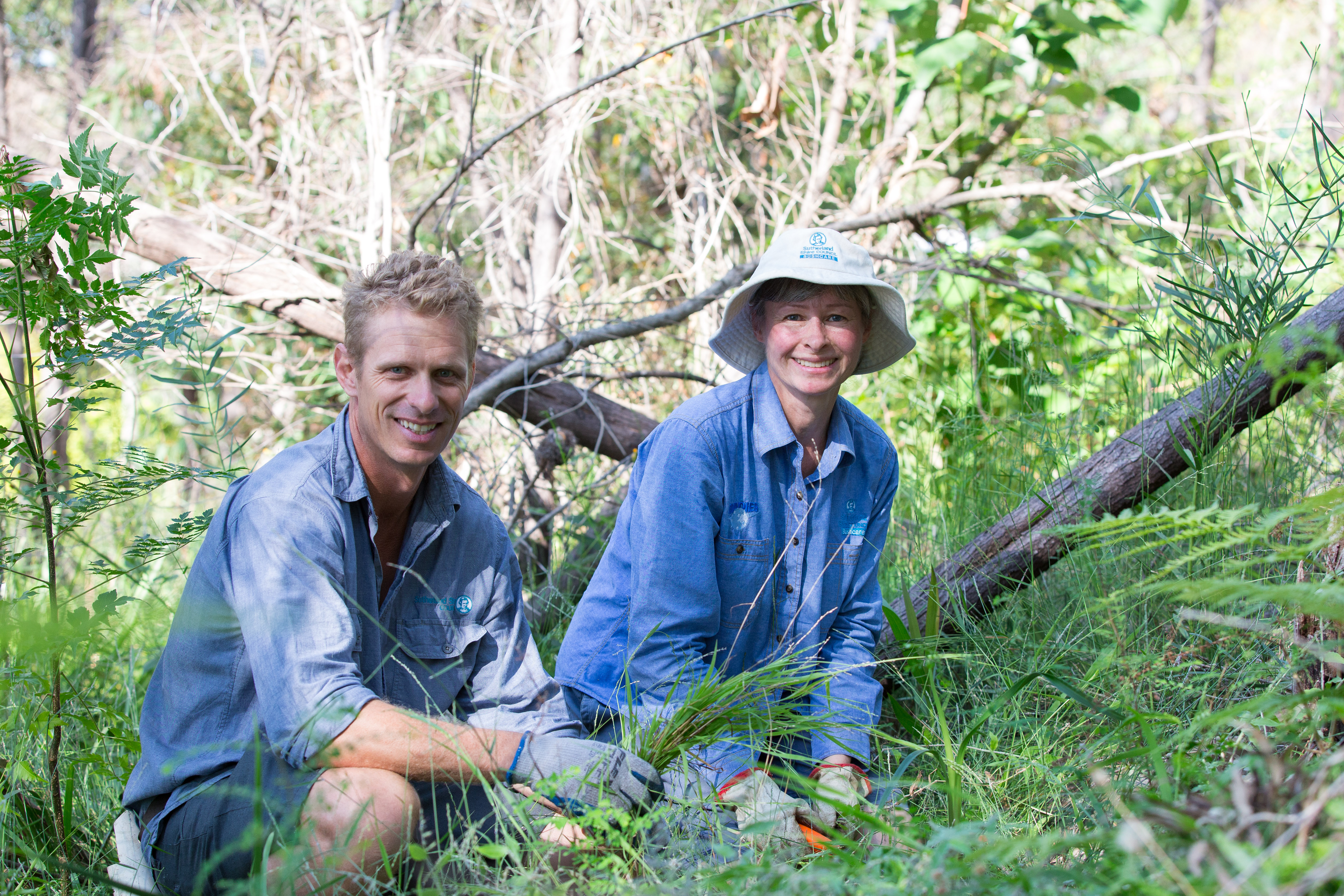 Bushcare volunteers