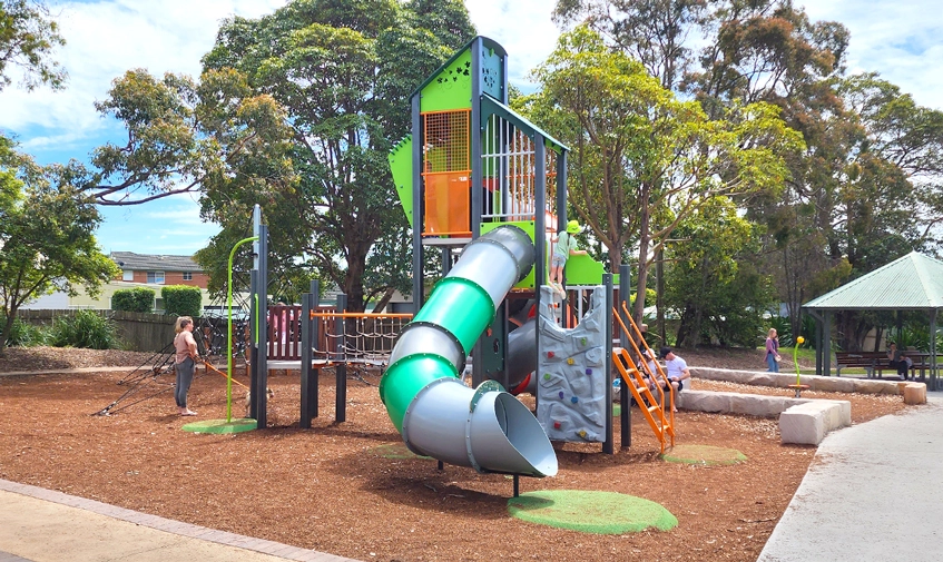 Colourful playground