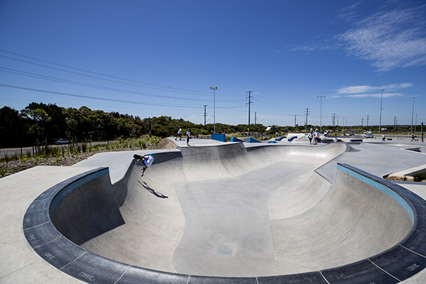 Greenhills Skate Park bowl