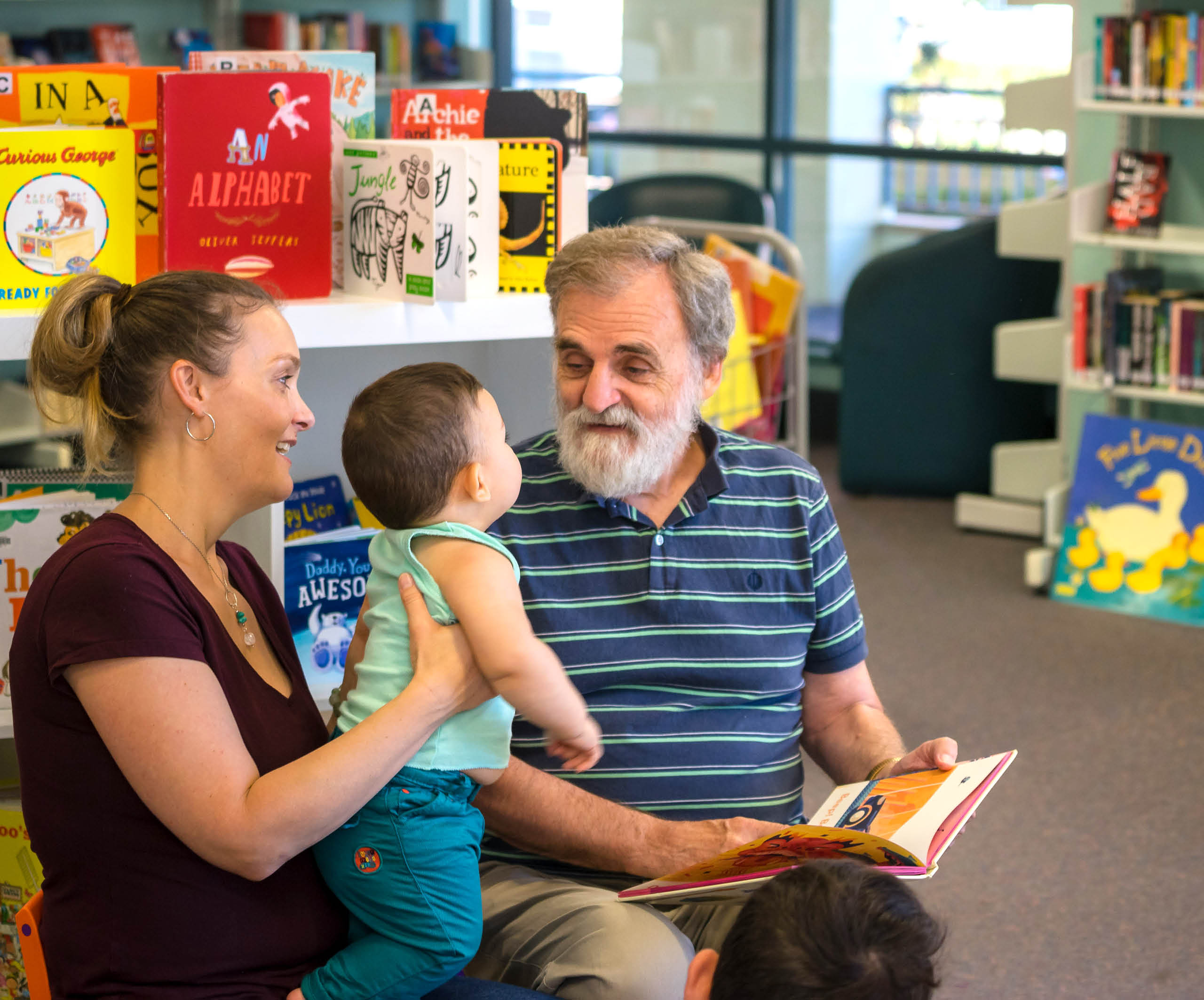 Rhymetime is held at Miranda Library on Tuesday mornings at 11am during school terms. Suitable for babies aged 0 to 24 months and their parents.